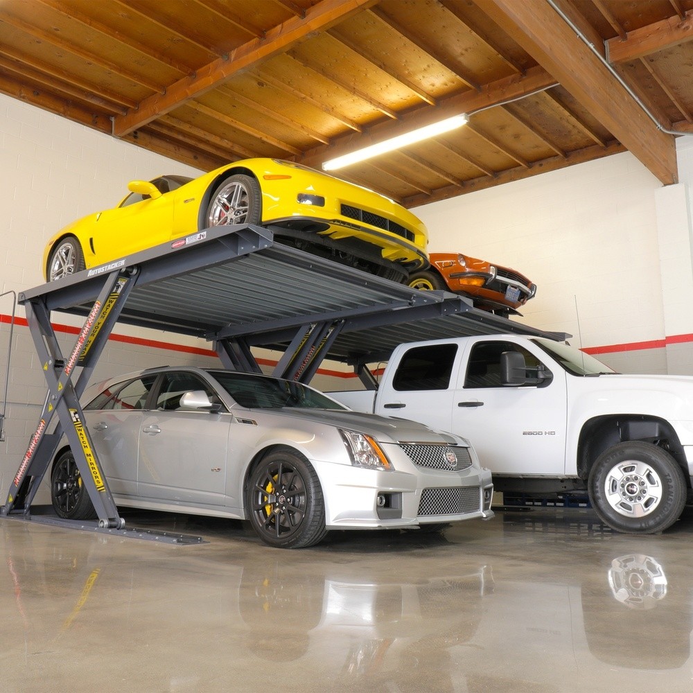 Multiple parking lifts for garage