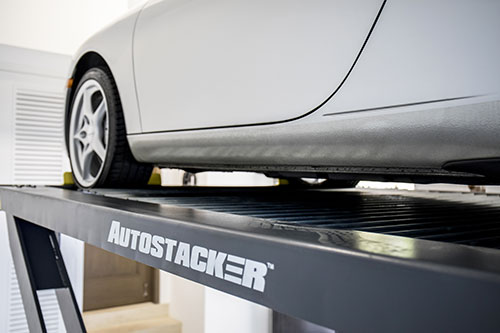 Autostacker is a Large Capacity Parking Lift for Car Storage