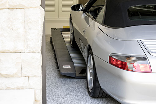 Low-Profile Parking Lift for Low-Clearance Cars