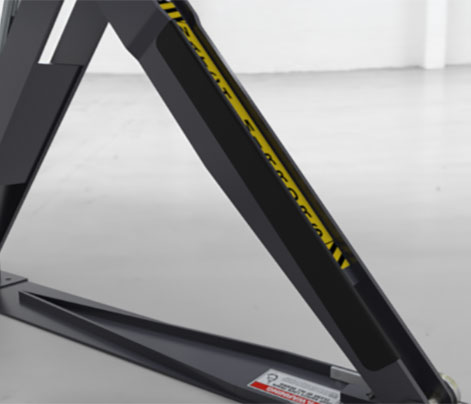 Autostacker's cushioned door protection